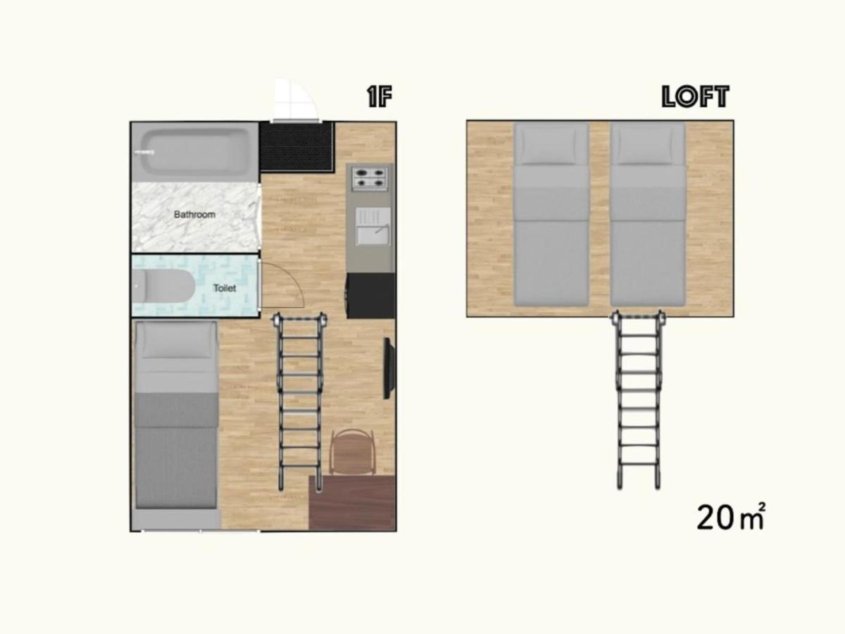 Style Wood Sangenjaya - Vacation 68765v Appartement *